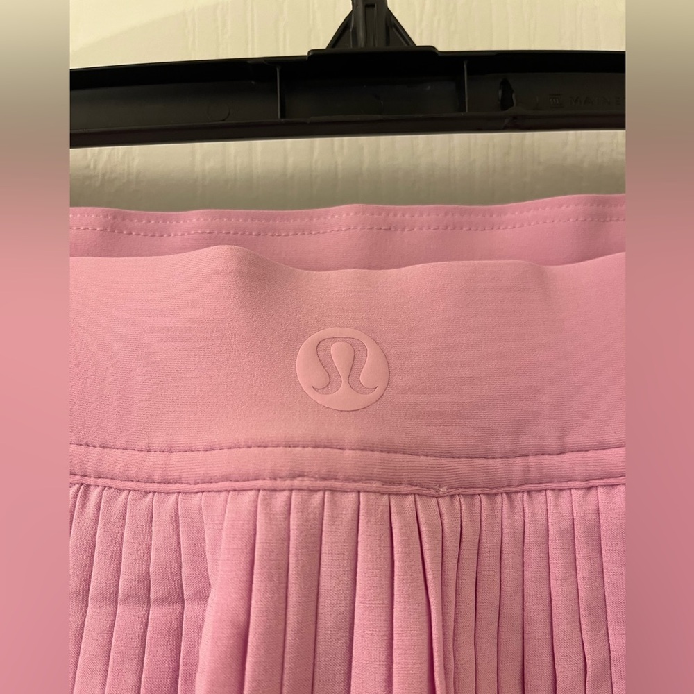 Lululemon Varsity HR Pleated Tennis Skirt in Pink - Picture 5 of 5
